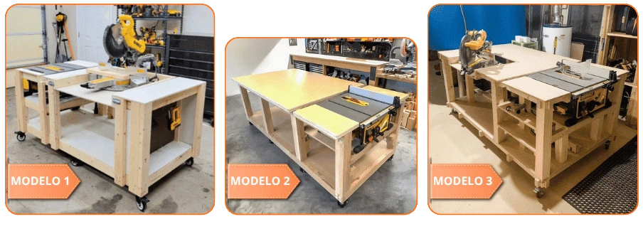 Modelos de proyectos incluidos